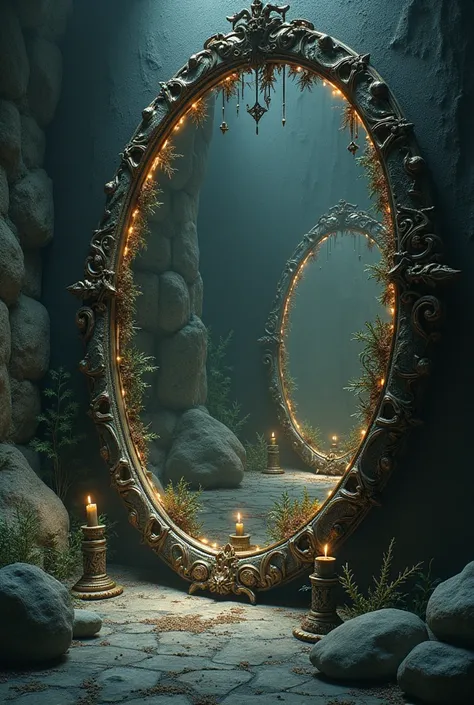 Masterpiece, Ultrarealistic Mirrors are portals, especially during the time of Yule and the Rauhnächten....
