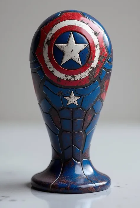 make a anal plug captain america themed