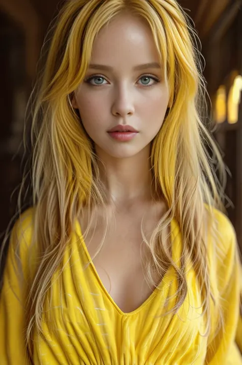 masterpiece,best quality,ultra_detailed,bellissima,1girl, solo, half body, yellow hair