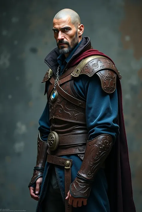 Kael Valaran is a man of striking presence. Standing at about 6 feet tall, he has a lean, athletic build honed by years of combat. His features are sharp and angular, with a strong jawline, high cheekbones, and piercing blue eyes that glow with magical pow...