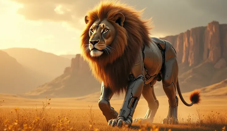 Optimus Prime + Lion King : Hybrid