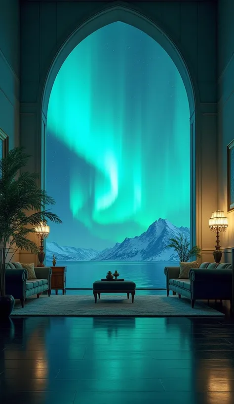 You can see the Northern Lights。beautiful room。Unmanned。