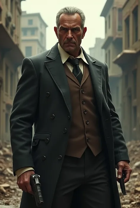 Post-Apocalyptic Italian Mafia Man 