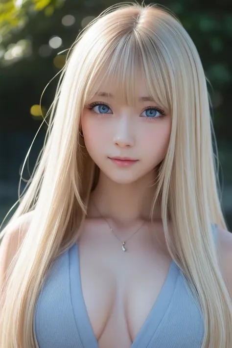  Portraits、uniform、Bright expression、 ponytail、若い shiny白い shiny肌、Great looks、 Blonde Reflections 、 platinum blonde hair with highlights 、 shiny明るい髪、、Smooth、Super long、 straight hair、 shiny、美しいbangs、 sparkling crystal clear charming big super bright pale bl...