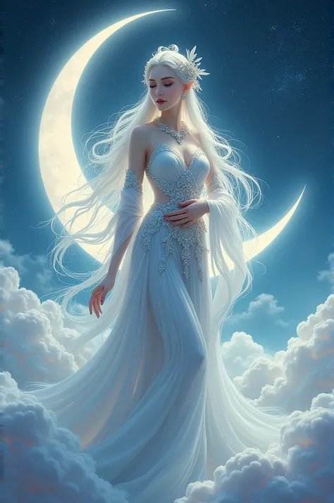 Oriental Moon Goddess