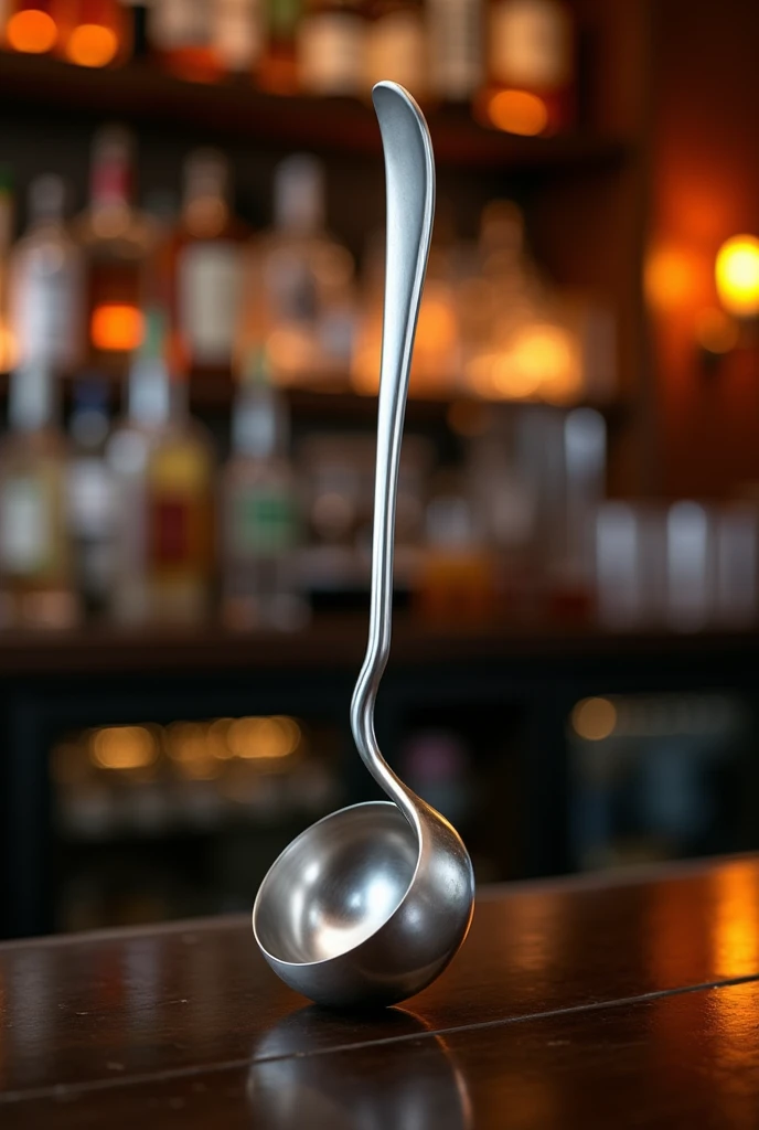 Long bar spoon

