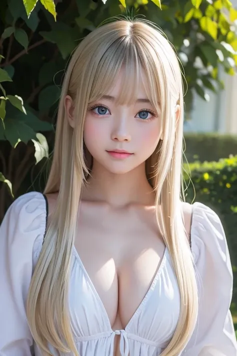  top quality、超A high resolution、picture、 The Cutest Beautiful Girl in the World 、A perfectly beautiful face、( Pueros Face _v1:0.008)、 Alice in Wonderland、15-year-old student、Bright expression、White and glowing skin、 Beautiful Bright Platinum Blonde Super L...