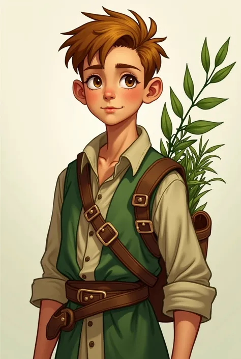 A compassionate and clever young herbalist with a golden wheat complexion and a chiseled jawline inherited from his family. His short, neatly trimmed hair is a warm hazel brown, always tidy and polished. Samerad’s light brown eyes are soft yet observant, w...