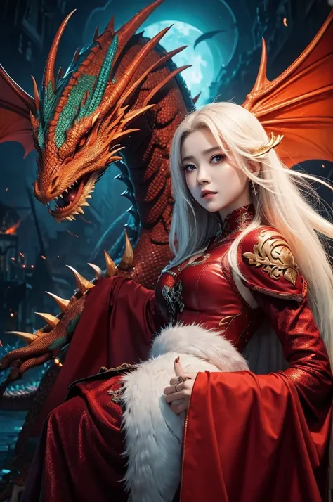  Dragon　 are cool　scared　Beauty