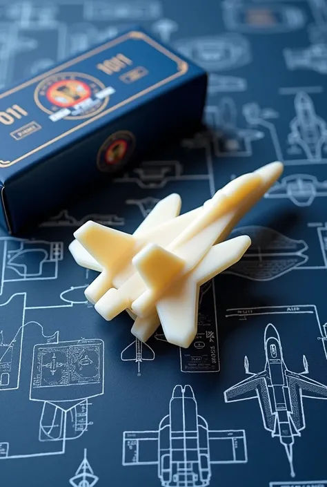 Soap bar military aviation inspired soap,FA/18 SUPER HORNET,101st THORMACH TERADACTAL AIR COMMAND FIGHTER SQUADRON BRANDING,PACKAGING FOR MY SOAP BAR, Navy blue color packing , soap bar wrapped in blue aviation drawing board paper of a f18 fighter jet blue...