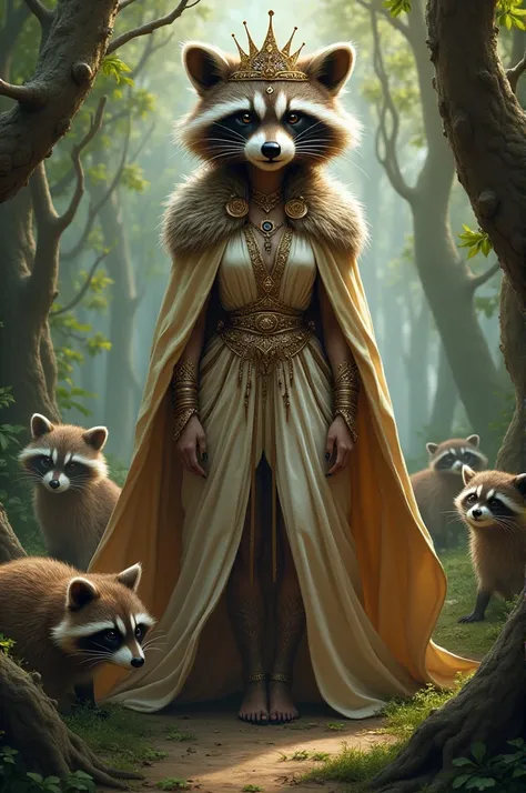 Quenn of racoon