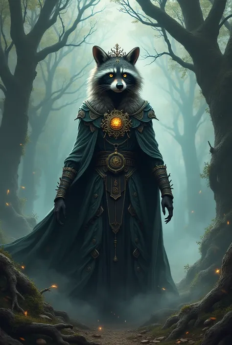  racoon witch quenn 