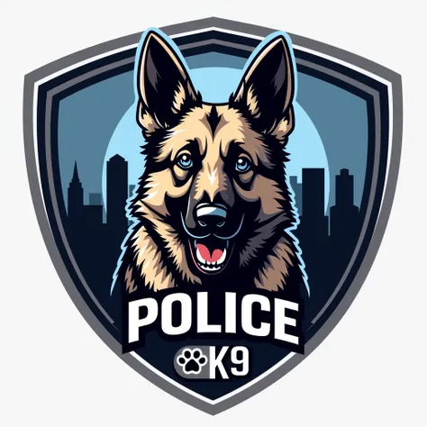 Un logo pour la police K9 Québécois de la ville de Discovery 