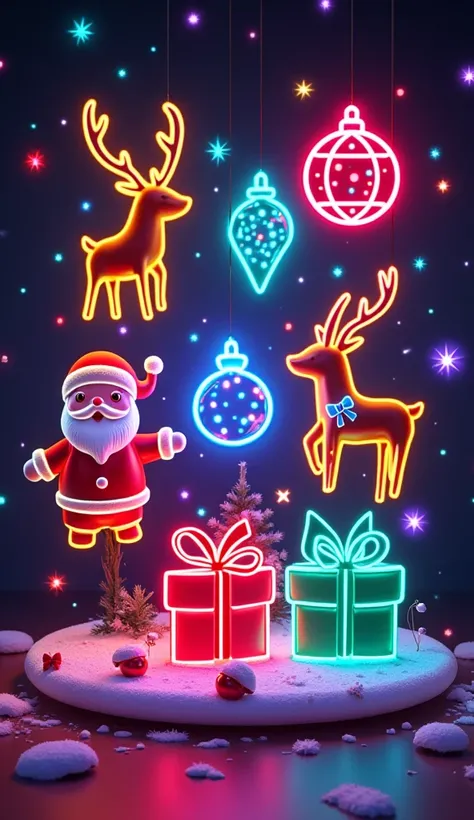 christmas Neon Designs 