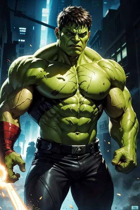 A character that is a combination of the Avengers Hulk and the Fantastic Fours Thing