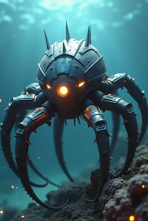 Ironman based sea urchin real image