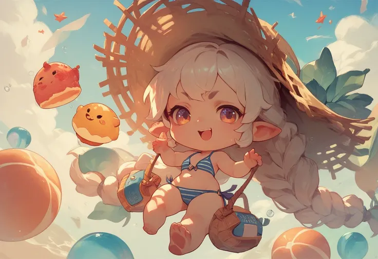 Chibi, bikini