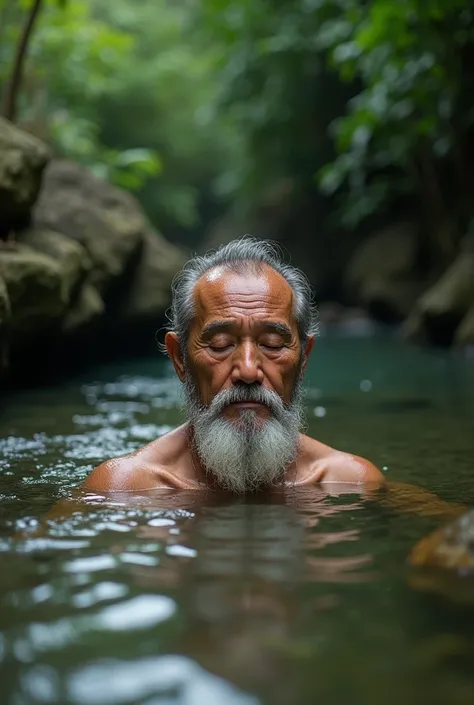 Ali Dai Bathing Photo