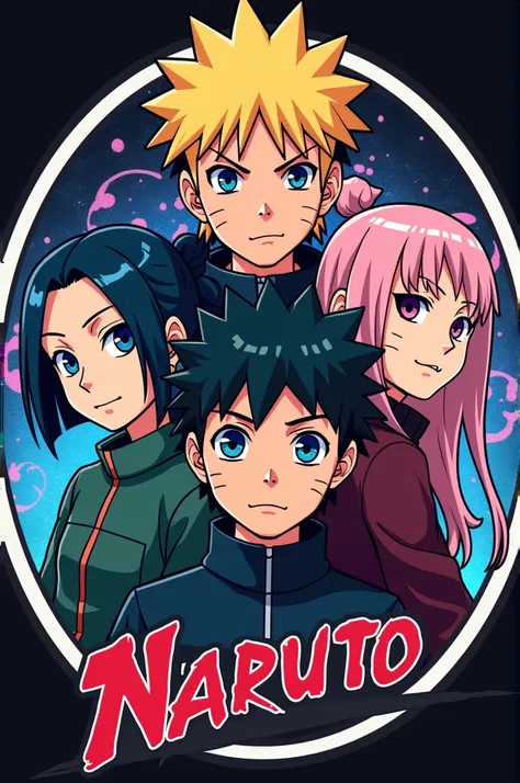 I want to create a youtube channel with my brother about anime/manga so would it be possible for you to create a logo for me like a profile picture in the shape of a circle for this channel ?Knowing that my favorite characters are Killua Zoldick and Shikam...