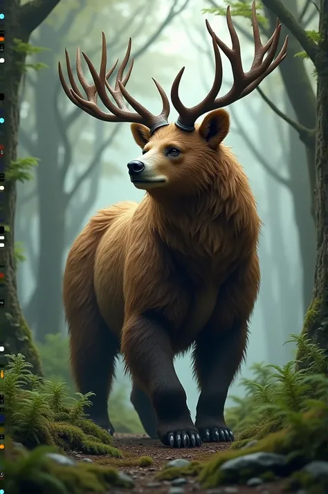 Bear and deer merge