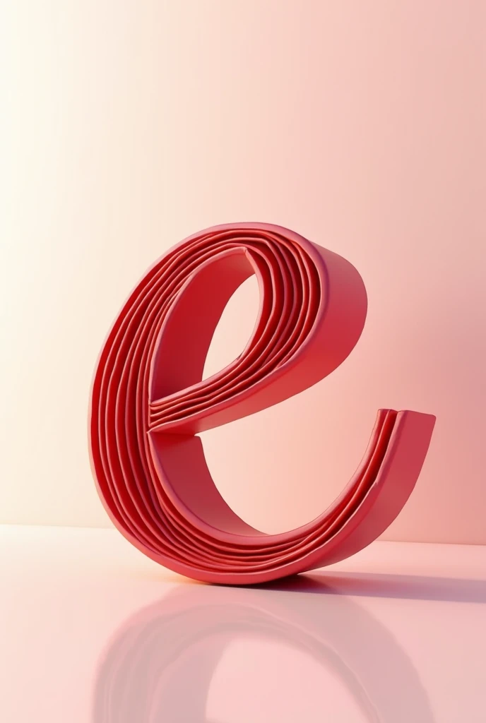 Creat latter E with Italic have a red colour 
