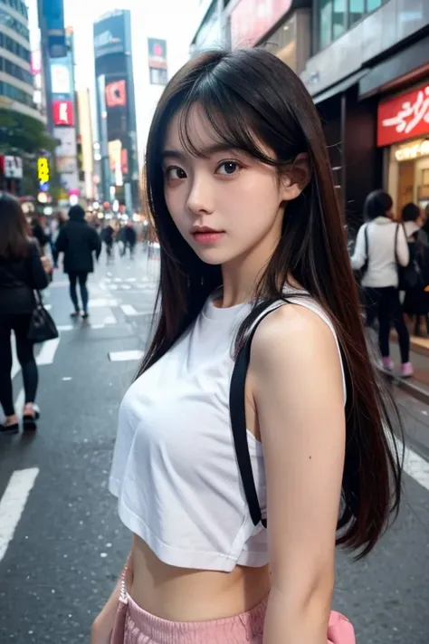 Real Girl Girls in the Streets of Shibuya