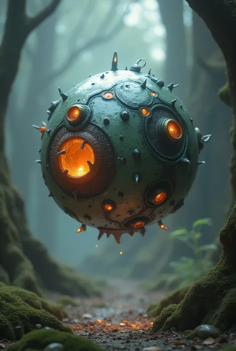 Strange creature ball 
