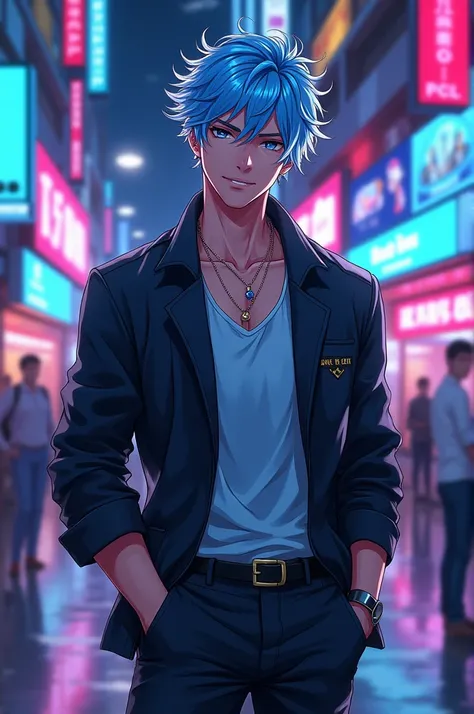 Cool guy anime