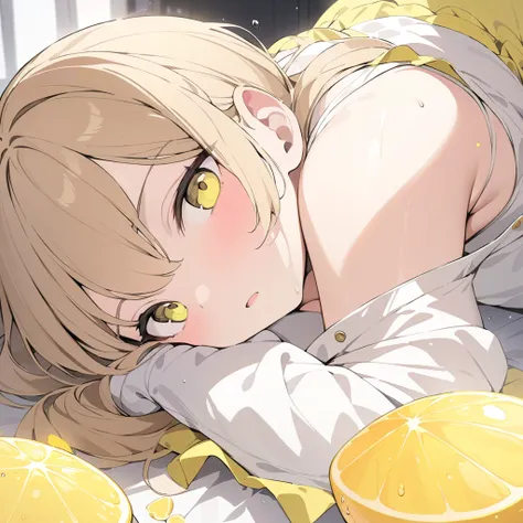 High Resolution, Masterpiece, Best Quality, beautiful, lemon girl