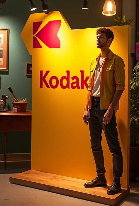 Kodak standee ads