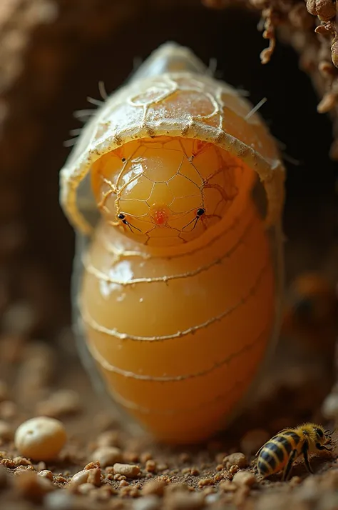 Pupa bee