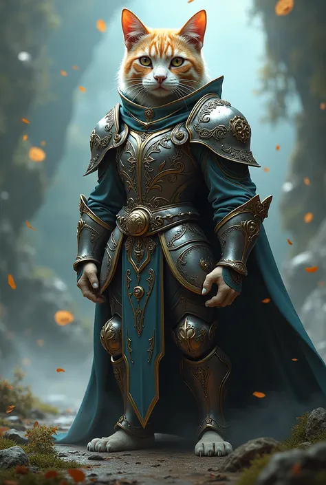  Generate real 3D image Zoodic Knight Cat 