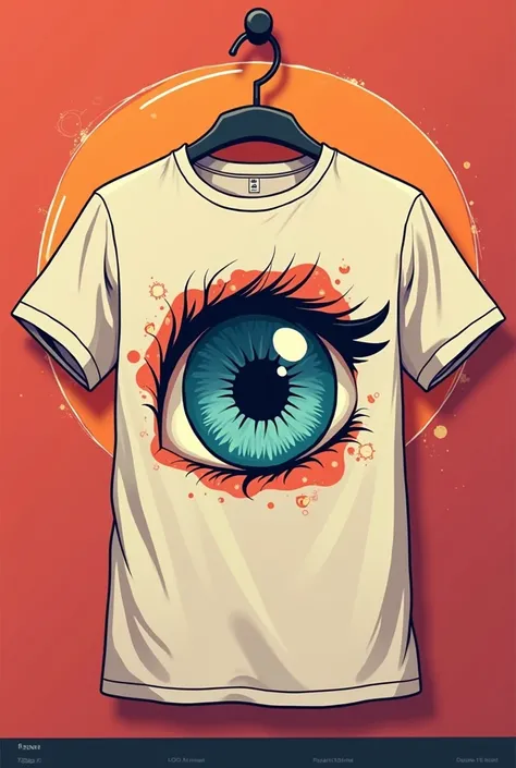 Create an eye unique design for a t-shirt that appeals to the target audience and aligns with current fashion trends.
some kind pf cartoons
