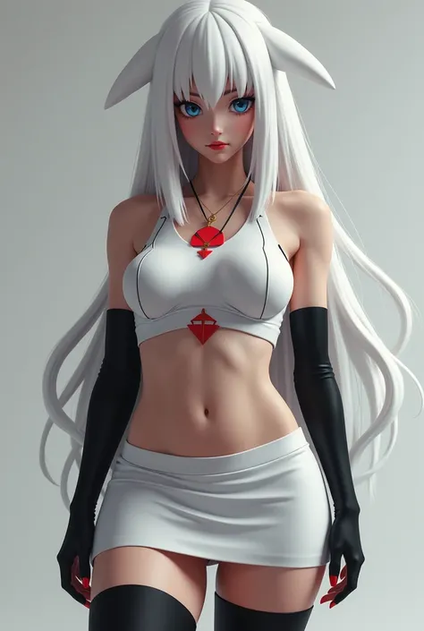 (masterpiece, best quality:1.2), 
1girl,Vladilena,lenaface, blue eyes, breasts, looking at viewer, white hair,medium breasts, antenna hair, hair between eyes,  looking at viewer, ahoge, expressionless, bangs, white hair,
team rocket,team rocket uniform, re...