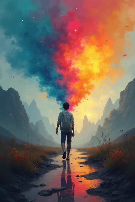  In a world where colors have disappeared ,  a young artist sets out on a journey to recover the color spectrum and discover his true purpose.  Every color he encounters confronts him with a key emotion in his life ,  leading him to face his own fears , pa...