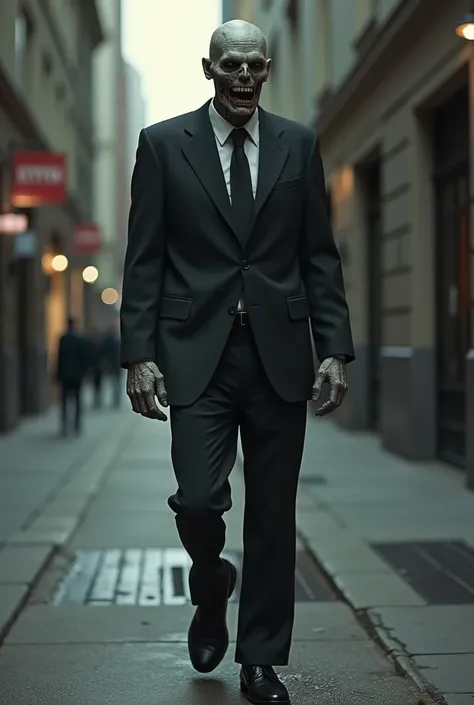 Zombie in a suit 