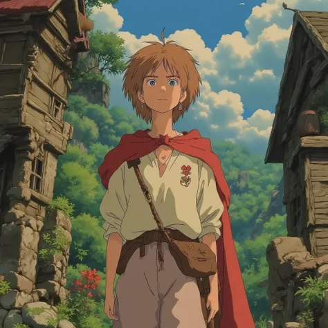 Studio Ghibli Style Anime About Dark Fantasy 