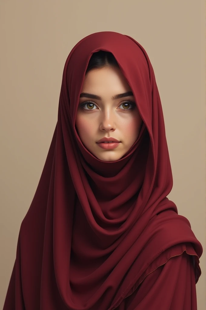 hijab, nude