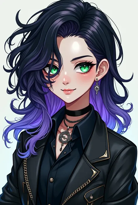 

###  Character Description :  
**Name:** Junior  
**Age:** 21 years old  

**Appearance:**  
- **First:** curtain,  any artistic creation brings .  
- **hair:** long and voluminous,  pants with chain details and sturdy boots are part of the ,  giving an ...