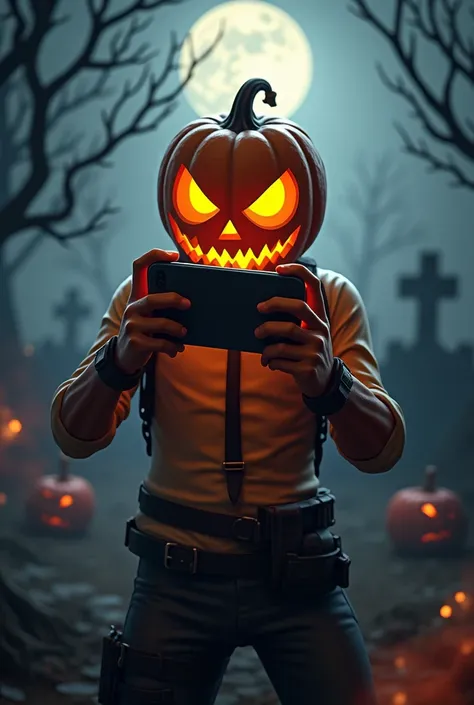 Hallowen pumpkin paly pubg mobile
