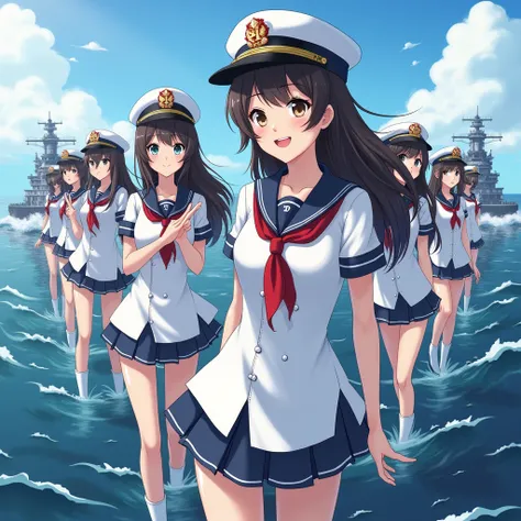 Japanese girls warships