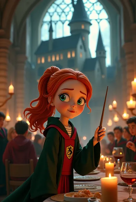 crie o personagem Summer Smith (rick and morty) como um personagem de harry d potter