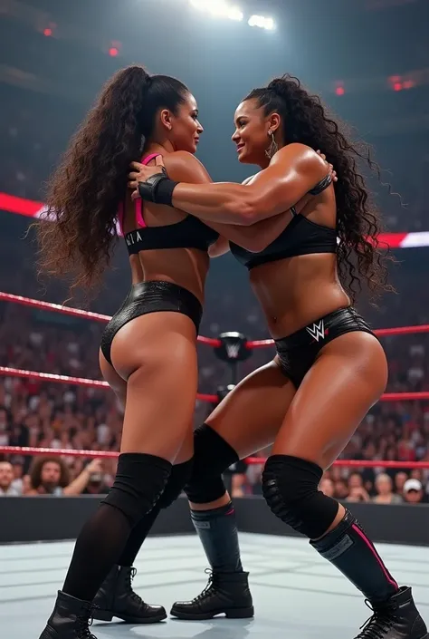 Wwe woman wrestling sol ruca vs nia jax 