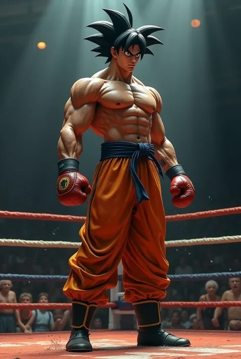 Goku a boxer
