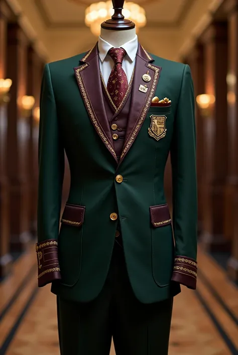 Expensive school uniform for a glamorous school