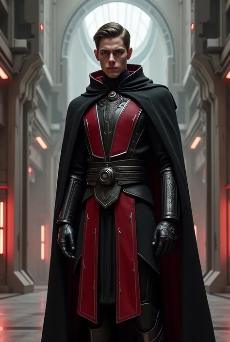 star wars young republic emperor dressed as a commander