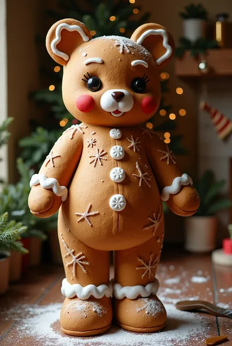 A life-size gingerbread doll to make 