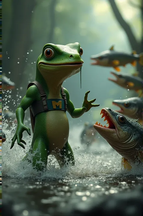 Rango vs piranha