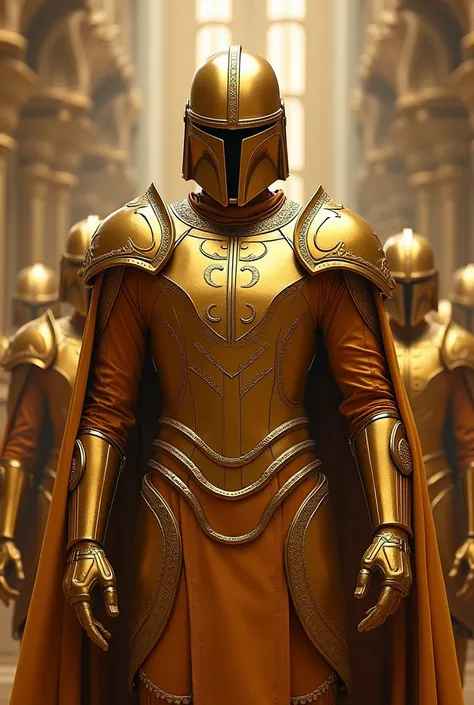 star wars emperors high guard dressed in gold