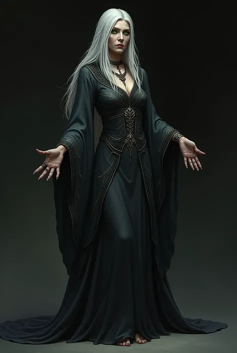 Zoraida  " The Witch of the House of Pleasure "
Role:  Madame of the House of Pleasure ,  leader of the minor succubi
Description : Zoraida  es una mujer anciana,  with long gray hair that cascades down her back ,  marked by years and wisdom . Her skin has...